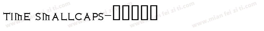time smallcaps字体转换